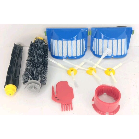 9pc Replacement Parts Filter, Brushes For iRobot Roomba 675 Brush Kits *READ* - Picture 1 of 7